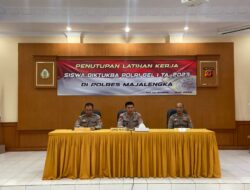 Selesai Laksanakan Latja, Wakapolres Majalengka Berikan Arahan Kepada Siswa Latja