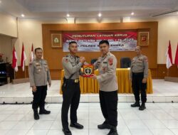 Selesai Laksanakan Latja, Wakapolres Majalengka Berikan Arahan Kepada Siswa Latja