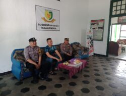 Tingkatkan Sinergitas, Kapolsek Kadipaten Kunjungi Susbdenpom III/3-5 Majalengka