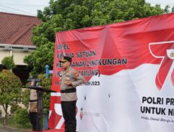 Kapolres Majalengka Pimpin Apel Ketua Satkamling Tahun 2023