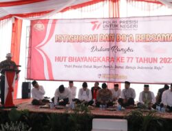 Peringati Hari Bhayangkara Ke 77, Polres Majalengka Gelar Istighosah dan Do’a Bersama