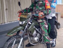 Sinergitas TNI-Polri di Cikijing Dalam Rangka Menjaga Kamtibmas Yang Kondusif