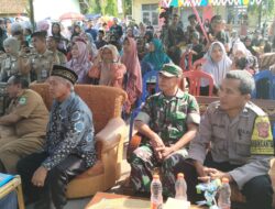 Sinergitas TNI-Polri, Hadiri Acara Perpisahan Siswa Kelas IV SDN Babakan Anyar I