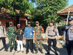 Dalam Ciptakan Kondusifitas Wilayah, Jajaran Polsek Jatiwangi bangun Sinergitas TNI-Polri