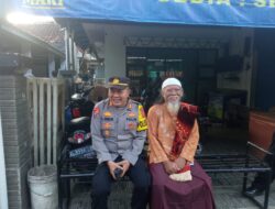 Kapolsek Kdp Sambang Warga Dan Berikan Himbauan Kamtibmas