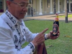 Moment Bakar Sate, Bupati Promosikan Prodak Lokal Kecap Asli Majalengka.