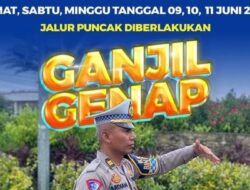 Akhir Pekan Ini, Polres Bogor Berlakukan Ganjil Genap di Jalur Puncak