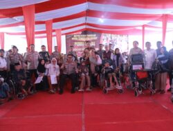 Polda NTB Salurkan Bantuan untuk Penyandang Disabilitas dan Lansia