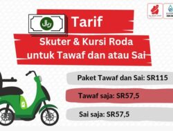 Jemaah Haji Bisa Sewa Skuter untuk Tawaf dan atau Sai, Ini Tarifnya