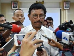 Dugaan Korupsi BTS 4G, Johnny G Plate Didawak Rugikan Negara 8 Triliun