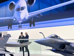 Menhan Hadiri Paris Air Show 2023, Miniatur Rafale Indonesia Dipamerkan