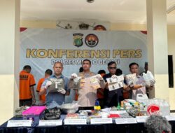 Polisi Bongkar Narkotika Sintetis Home Industri, 5 Orang Ditangkap