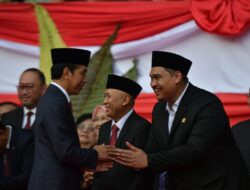 Menpora Dito Hadiri Upacara Peringatan HUT ke-77 Bhayangkara Tahun 2023