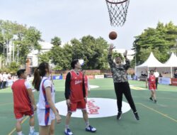 Launching Honda DBL With Kopi Good Day 2023-2024, Menpora Dito Ikut Main Bareng