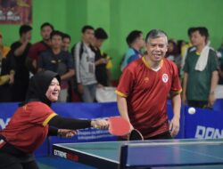 Kandaskan KLHK, Tenis Meja Regu Putra Kemenpora Incar Juara Grup A