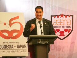 Menpora Dito Harap Kerjasama Asiana Soccer School dan Cerezo Osaka FC Bisa Tingkatkan Pengembangan Pelatih Indonesia