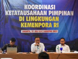 Kemenpora Perkuat Koordinasi Ketatausahaan Pimpinan