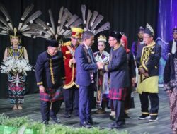 Kunjungi UPTD Taman Budaya Samarinda, Delegasi OIC-CA 2023 Disuguhi Teater Sambut IKN