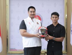 Menpora Dito Akan Kolaborasi Dengan Pihak Swasta Untuk Fasilitasi Pembalap Mario Aji