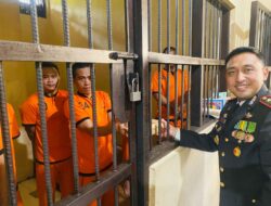 Dalam Rangka Hari Bhayangkara ke-77, Kapolres Majalengka Kunjungi Ruangan Tahanan