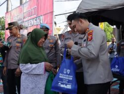 Peringati Hari Bhayangkara Ke-77, Polres Majalengka Gelar Bazar Murah