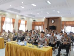 Polres Majalengka Ikuti Vicon Anev Dinamika Gangguan Kamtibmas Polda Jabar Dan Jajaran