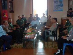 Polsek Jatiwangi Menerima Ucapan Selamat Hari Bhayangkara ke 77 dari TNI dan Unsur Pemerintahan