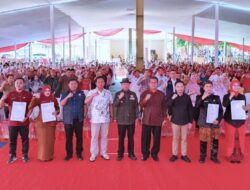 Pemkab Majalengka Bersama BKPSDM, gelar Pelantikan dan Penyerahan SK PPPK Guru