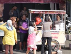 Polres Majalengka Gelar Gerobak Rumah Makan Murah Meriah