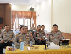 Kapolres Majalengka AKBP Indra Novianto, S.I.K. mengikuti Vicon Musrenbang Polri 2023