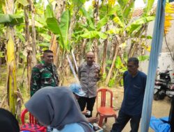 Sinergitas, Bhabinkamtibmas Dan Bhabinsa Ngobrol Mas Ke Desa Binaannya