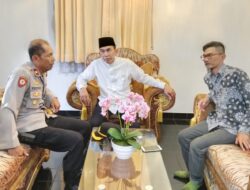 Mepererat Silaturahmi, Kapolsek Jatiwangi Sambang Kepada Ulama