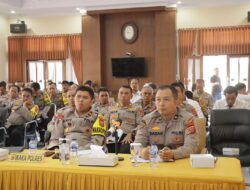 Polres Majalengka Ikuti Vicon Anev Situasi Kamtibmas Terkini Polda Jabar