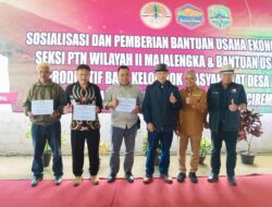 Balai Taman Nasional Gunung Ciremai, Berikan Bantuan Ekonomi Produktif