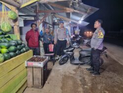 Blusukan” Patroli Di Malam Hari, Upaya Kepolisian di Cikijing Jaga Stabilitas Kamtibmas.