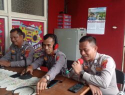 Satlantas Polres Majalengka Pasang Spanduk Ops Patuh Lodaya 2023 untuk Sosialisasi Keselamatan Berlalu Lintas