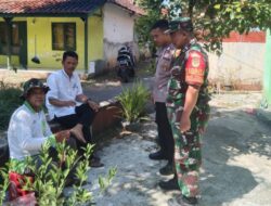 Sinergitas TNI-Polri Diperkuat: Bhabinkamtibmas dan Bhabinsa Sambangi Warga di Desa Pasanggrahan