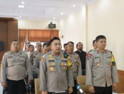 Polres Majalengka Ikuti Penyerahan Laporan Hasil Pemeriksaan Keuangan Polri T.A. 2022 Secara Virtual
