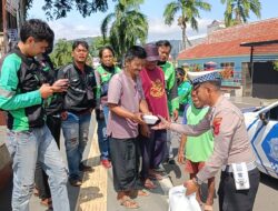 Kegiatan “Jumat Berbagi”: Polres Majalengka Bagikan Makanan Gratis kepada Masyarakat yang Membutuhkan
