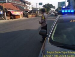 Sebagai Bentuk Pelayanan, Polsek Jatiwangi Gelar Pataka, Untuk Menekan Angka Kecelakaan