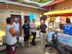 Tingkatkan Silaturahmi, Bhabinkamtibmas Laksanakan Blusukan Ke Warga Binaannya