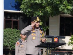 Kapolres Majalengka Pimpin Apel Jam Pimpinan di Lapangan Apel Polres Majalengka