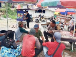 Bhabinkamtibmas Desa Andir Polsek Jatiwangi, Sambang Warga Sampaikan Himbauan Kamtibmas