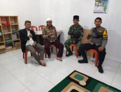 Sinergitas TNI-Polri di Cikijing Sambangi Kantor Desa, Ajak Perangkat Desa Dalam Menjaga Kamtibmas