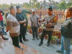 Terus Lakukan Sambang Warga, Kapolsek Sukahaji Berikan Himbauan TPPO
