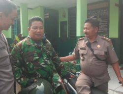“Sinergitas TNI-Polri” Jaga Keutuhan NKRI, Bhabinkamtibmas Polsek Cikijing Sambangi Koramil 1705 Cikijing.