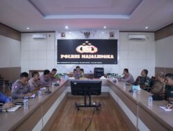 Polres Majalengka Laksanakan Rakor Ketahanan Pangan