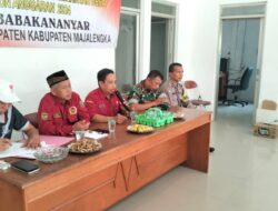 Polsek Kdp Hadiri Kegiatan Musyawarah Desa Babakan Anyar