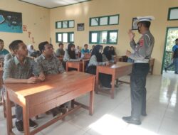 Satlantas Polres Majalengka Goes To School Gelar Dikmas Lantas di SMK PUI Majalengka