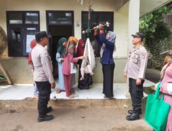 Polisi di Majalengka Terjun Langsung Untuk Ikut Sukseskan Program Pemerintah Pencegahan Stunting